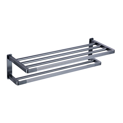 Two-color Bath Towel Rack
