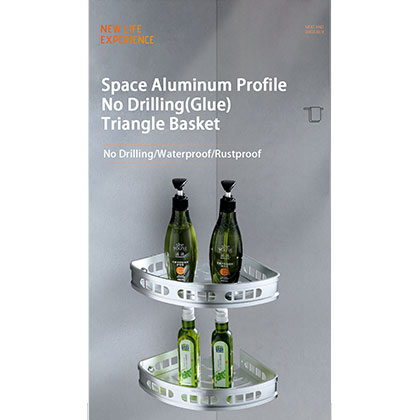 Bathroom Corner Shelf Shampoo Holder